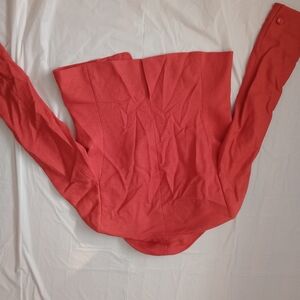 Woman's beautiful red jacket great for work or great for night time..hardly worn